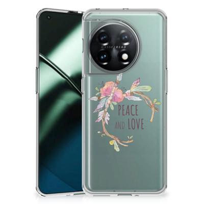 OnePlus 11 Telefoonhoesje met Naam Boho Text OnePlus 11 Telefoonhoesje met Naam Boho Text