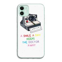 Smile: iPhone 11 Transparant Hoesje