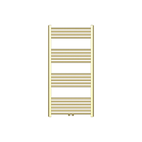 Belrad - CV-Handdoekradiator - Geborsteld Goud/Messing - 1200x600 mm - 414 Watt