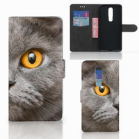 Telefoonhoesje met Pasjes Nokia 3.1 Plus Britse Korthaar - thumbnail