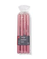 HEMA Lange huishoudkaarsen Ø2.2x29 - 12 stuks oudroze (oudroze)