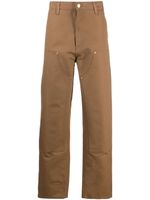 Carhartt WIP Double Knee straight-leg trousers - Marron