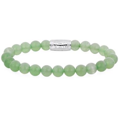 Rebel & Rose Danny Vera Coke Bottle Green With Silver PMD Logo Bracelet - 8mm-XL
