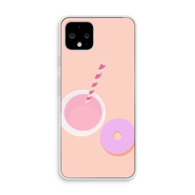 Donut: Pixel 4 Transparant Hoesje