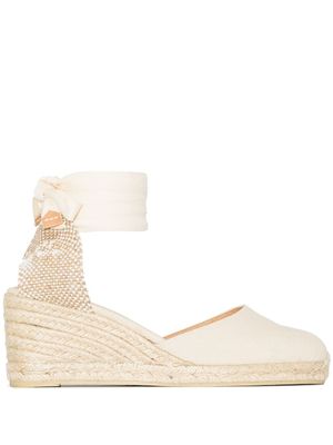 Castañer espadrilles Carina 80 mm - Blanc