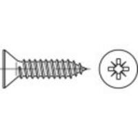 TOOLCRAFT TO-5433093 Verzonken plaatschroeven 38 mm Kruiskop Phillips Staal Galvanisch verzinkt 250 stuk(s)