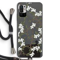 Blossoming spring: Xiaomi Redmi Note 10 5G Transparant Hoesje met koord