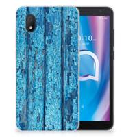 Alcatel 1B (2020) | Bumper Hoesje | Wood Blue