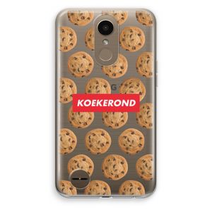 Koekerond: LG K10 (2017) Transparant Hoesje