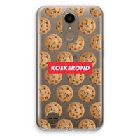 Koekerond: LG K10 (2017) Transparant Hoesje