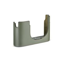 Leica 19653 Halfcase Q3, leder, olijfgroen Leica 19653 Halfcase Q3, leder, olijfgroen
