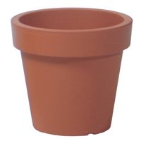 Prosperplast Bloempot - kunststof - terra cotta - D16 x H14,5 cm - Plantenpotten