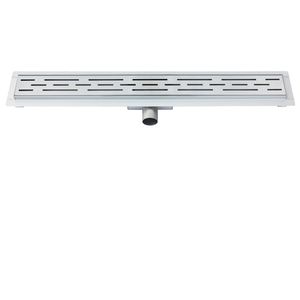 Douchegoot Best Design Nice Met Flens 100cm RVS