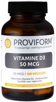 Proviform Vitamine D3 50mcg (100 vega caps) - thumbnail