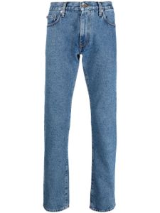 Off-White jean slim à poche Diag - Bleu