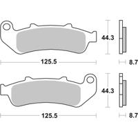 BREMBO Remblokken, voor de moto, Road Organisch 07HO3907