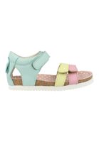 Shoesme Sandalen BI22S076-A Groen / Geel / Roze maat