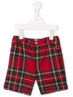 Siola short à motif tartan - Rouge - thumbnail