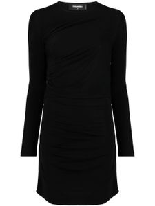 DSQUARED2 robe courte à manches longues - Noir