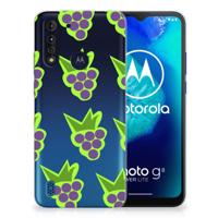 Motorola Moto G8 Power Lite | Siliconen Case | Druiven