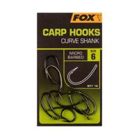 Fox Carp Hooks Curve Shank 10st. Size 2 - thumbnail