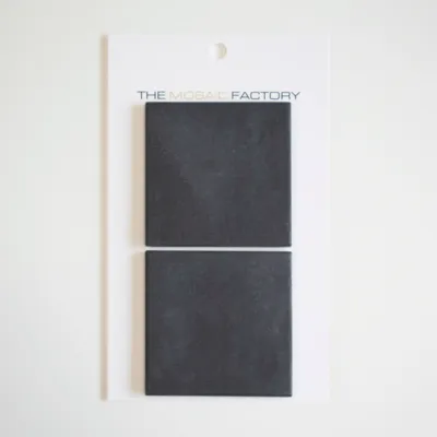 The Mosaic Factory Kasba Mozaïek Tegel Vierkant - Zwart Mat Porselein 297x297 mm