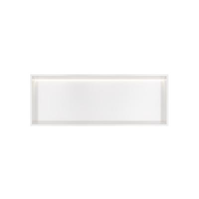 Hotbath &MORE Inbouwbox of inbouwnis - 30x80x10 - with LED IP44 - Mat wit BOX080LWH