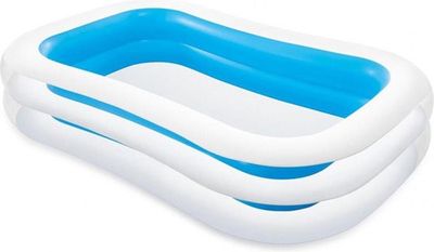 Intex opblaasbaar zwembad family pool blauw