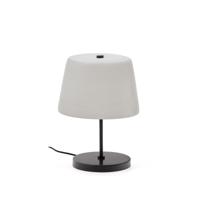 Kave Home Tafellamp 'Nefar' Matglas, 38cm