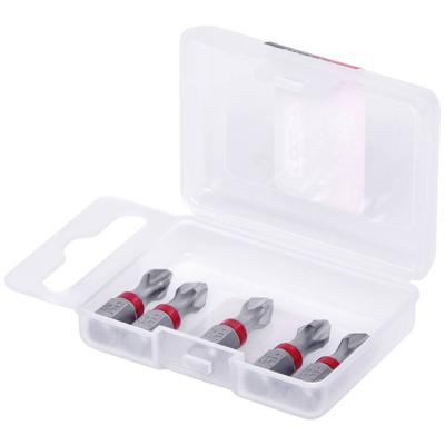 KS Tools 918.3111 9183111 Kruis-bit PH 2 Vernikkeld C 6.3 5 stuk(s)