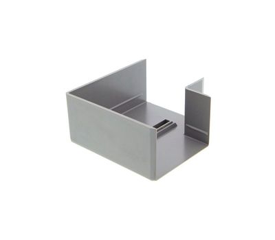 Vlakhaakstuk kabelgoot 90x60mm grijs RAL 7030 Canalit 951707