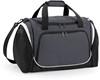 Quadra QS277 Pro Team Locker Bag - Graphite Grey/Black/White - 48 x 30 x 27 cm