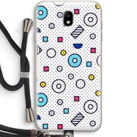 8-bit N°9: Samsung Galaxy J7 (2017) Transparant Hoesje met koord