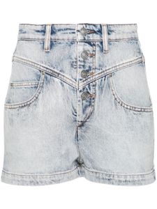 MARANT ÉTOILE short Jovany à taille haute - Bleu