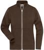 James & Nicholson JN1809 Ladies´ Doubleface Work Jacket -SOLID- - /Brown - XL