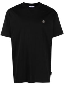 Philipp Plein t-shirt Gothic à logo imprimé - Noir