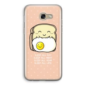 Sleep All Day: Samsung Galaxy A5 (2017) Transparant Hoesje