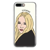 Mary Kate: iPhone 8 Plus Transparant Hoesje