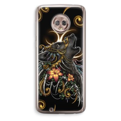 Huilende Wolf: Motorola Moto G6 Transparant Hoesje