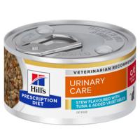 Hill&apos;s Prescription Diet C/D Multicare Stress Urinary Care stoofpotje voor kat met tonijnsmaak & groenten blik 1 tray (24 x 82 g)