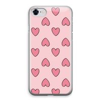 Ondersteboven verliefd: iPhone 8 Transparant Hoesje