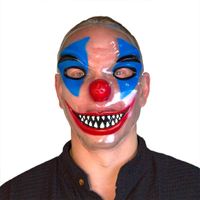 Transparant Clown masker - thumbnail