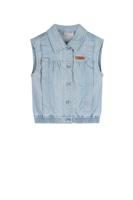 NoNo zomer gilet meisjes - denim blauw - Dock