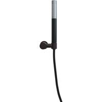 Handdoucheset Wiesbaden UniMatch | 1 Stand | Kantelbaar | Rond | Gunmetal/Mat Zwart
