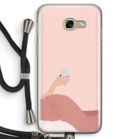 Wine: Samsung Galaxy A5 (2017) Transparant Hoesje met koord