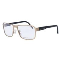 Heren Brillenframe Porsche P8290-D Zwart Gouden ø 56 mm