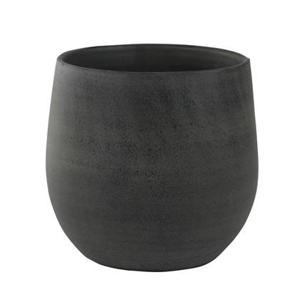 Steege Plantenpot - moderne - grafiet - 18 x 16 cm