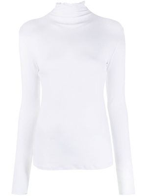 Filippa K haut nervuré à col roulé - Blanc