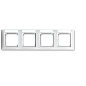 Busch-Jaeger 2CKA001754A4551 Frame Frame 4-voudig Wit, Zuiver wit (RAL 9010) 1 stuk(s)