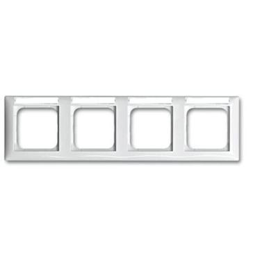 Busch-Jaeger 2CKA001754A4551 Frame Frame 4-voudig Wit, Zuiver wit (RAL 9010) 1 stuk(s)
